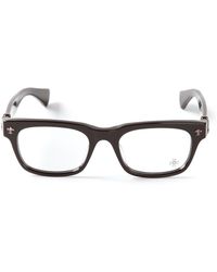 Chrome Hearts Wayfarer Glasses - Black