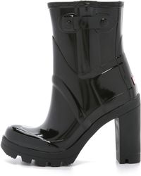 Women's HUNTER Heel and high heel boots from $165 | Lyst