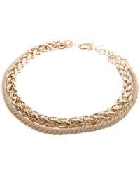 Max Mara Norma Necklace - Metallic