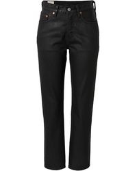 Levi's - Jeans '501® wax coated blacks' - Lyst