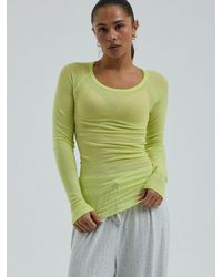 Seamless Basic - Top Cotton - Lyst