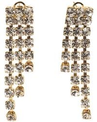 Addicted - Ohrringe Asteria Orecchini Placcati Oro 18Kt & Cristalli Swarovski - Lyst