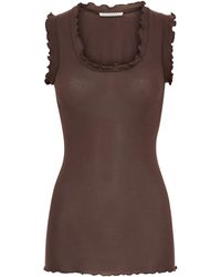 Seamless Basic - Top Flounce - Lyst
