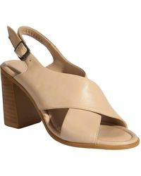 Desa - Zehentrenner Sandalen Mit Absatz - Lyst