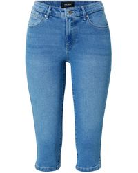 Vero Moda - 3/4-Jeans June (1-tlg) Plain/ohne Details - Lyst