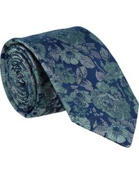 Willen - Krawatte Millefleur Marine - Lyst