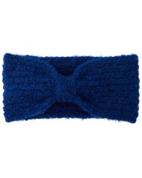 Damen Accessoires Haarbänder Pieces Stirnband pyron in Blau Haarspangen und Haarschmuck 