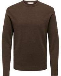 Only & Sons - Pullover Onsloui - Lyst