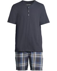 Schiesser - Pyjama Kurz Night & Home - Lyst