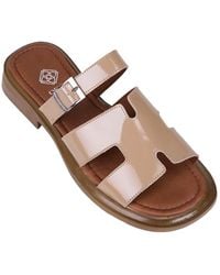 Desa - Pantolette Folien - Lyst