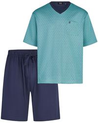 Hajo - Pyjama Kurz Klima Light - Lyst