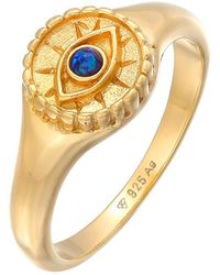 Elli Jewelry - Ring Evil Eye - Lyst