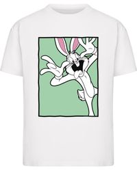 Merchcode - T-Shirt Looney Tunes Bugs Bunny Funny Face - Lyst