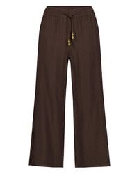 Zero - Hose Mit Bindegürtel - Lyst