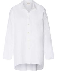 Hanro - Langarmbluse Essentials - Lyst