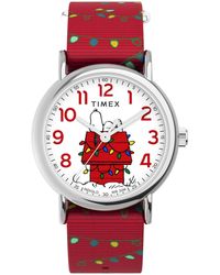 Timex - Analoguhr Peanuts Weekenderholiday - Lyst