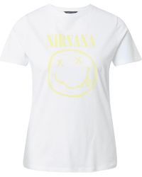 New Look Shirt 'yellow nirvana' - Weiß