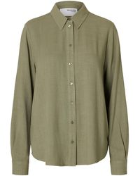 SELECTED - Bluse 'Slfviva' - Lyst