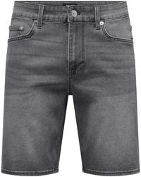 Only & Sons - Shorts 'weft' - Lyst
