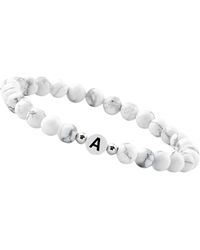 GOOD.designs - Perlenarmband Mit Buchstabe A - Lyst