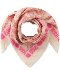 Codello - Jacquard-Tuch Mit Blumenmuster Und Bisou-Schriftzüge - Lyst