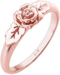 Elli Jewelry - Ring Rose, Vintage, Bandring - Lyst