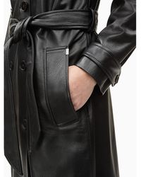 Calvin Klein Trenchcoat - Schwarz