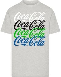 F4NT4STIC - Shirt Coca Cola Repeat Logo - Lyst