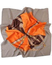 Alberto Cabale - Schal Grand Carr De Soie Selling Zo - Lyst