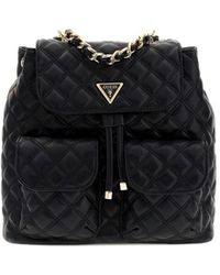 Guess - Rucksack Giully Ii Flap Backpack - Lyst