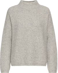 Camel Active - Strickpullover Mit Stehkragen - Lyst