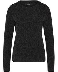 Vero Moda - Rundhalspullover VMDOFFYSHINE LS O-NECK BLOUSE REP NOOS - Lyst