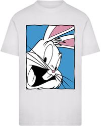 Merchcode - T-Shirt Looney Tunes Bugs Bunny Funny Face 2.0 - Lyst