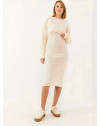 Bianco Lucci - Set: Kleid Und Pullover - Lyst