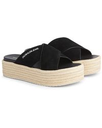 Calvin Klein Sandale - Schwarz