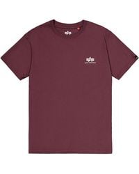 Alpha Industries - Shirt Basic Small Logo - Lyst