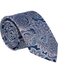 Willen - Krawatte Marine Paisley - Lyst