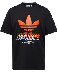 adidas Originals - T-shirt 'street 1' - Lyst