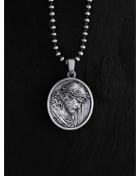 REYTEL - Anhänger Jesus Christ With Crown Of Thorns - Lyst