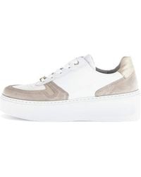 Gabor - Schnürschuh Sneaker Damen 66.485.53 Rauleder - Lyst
