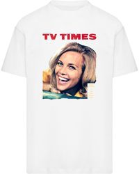 F4NT4STIC - T-Shirt Tv Times Honor Blackman 1964 Cover - Lyst