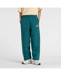 New Balance - Damen Trackside Fleece Barrel Pant - Lyst