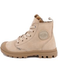 Palladium - Schnürstiefelette Pampa - Lyst