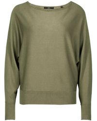 Zero - Strickpullover Mit U-Boot Ausschnitt - Lyst