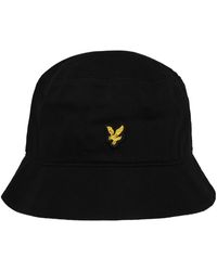 Lyle & Scott Bucket Hat - Schwarz