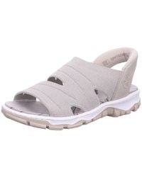 Rieker - Sandale Sandalette Damen 68895 64 Kunststoff (Synthetik) - Lyst