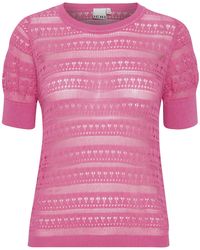 Ichi - Strickpullover 'marinda' - Lyst