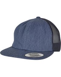 Flexfit - Cap Denim Trucker - Lyst