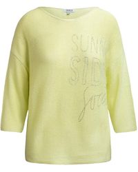 SOCCX - Pullover Mit 3/4-Arm Und Artwork - Lyst