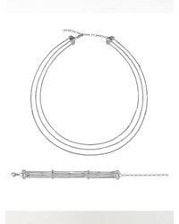 Breil - Schmuckset: Armband Und Kette - Lyst